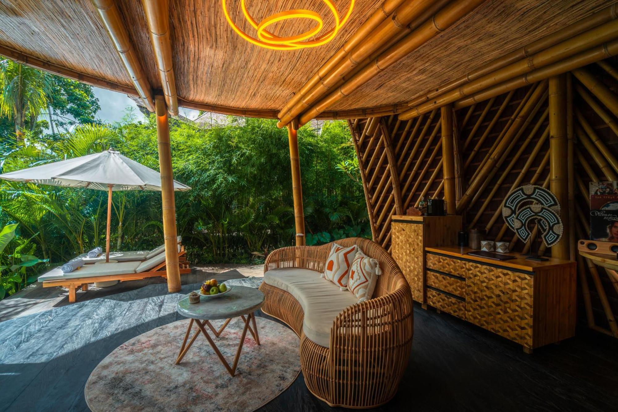 Bambootel Sawah View Ubud Exterior foto
