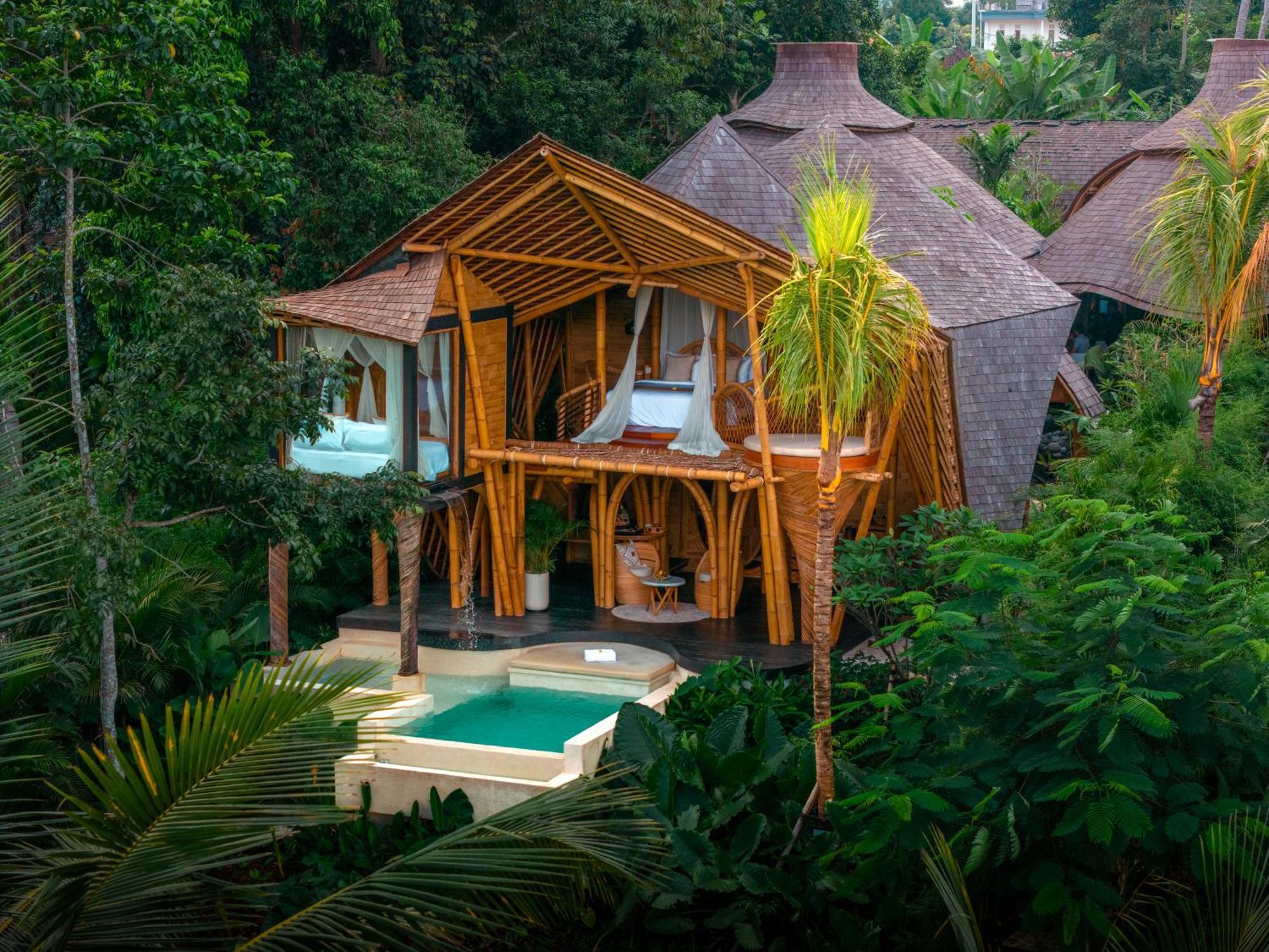 Bambootel Sawah View Ubud Exterior foto