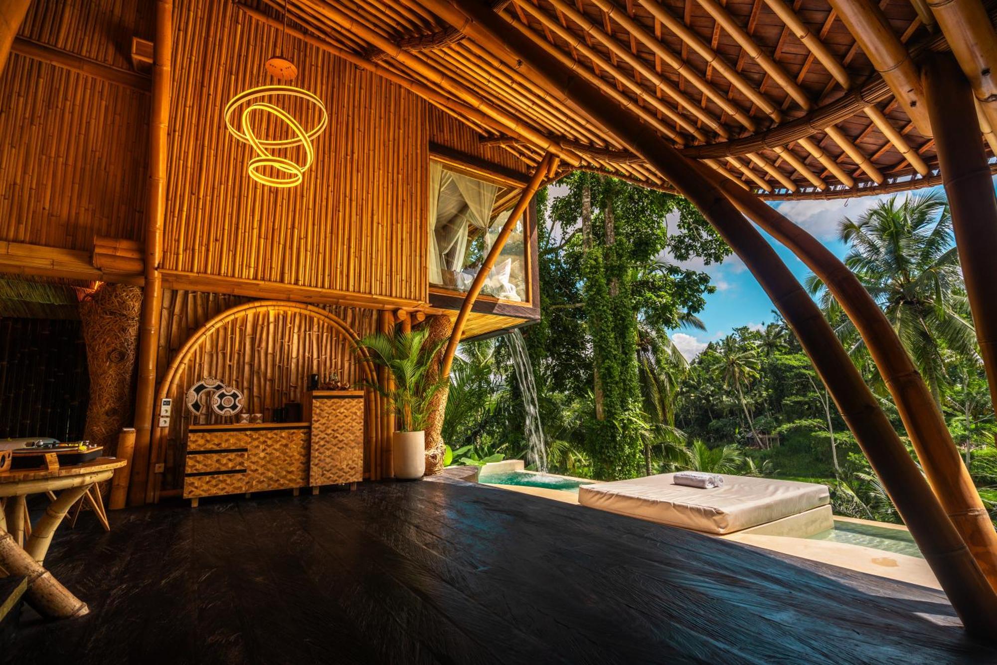 Bambootel Sawah View Ubud Exterior foto