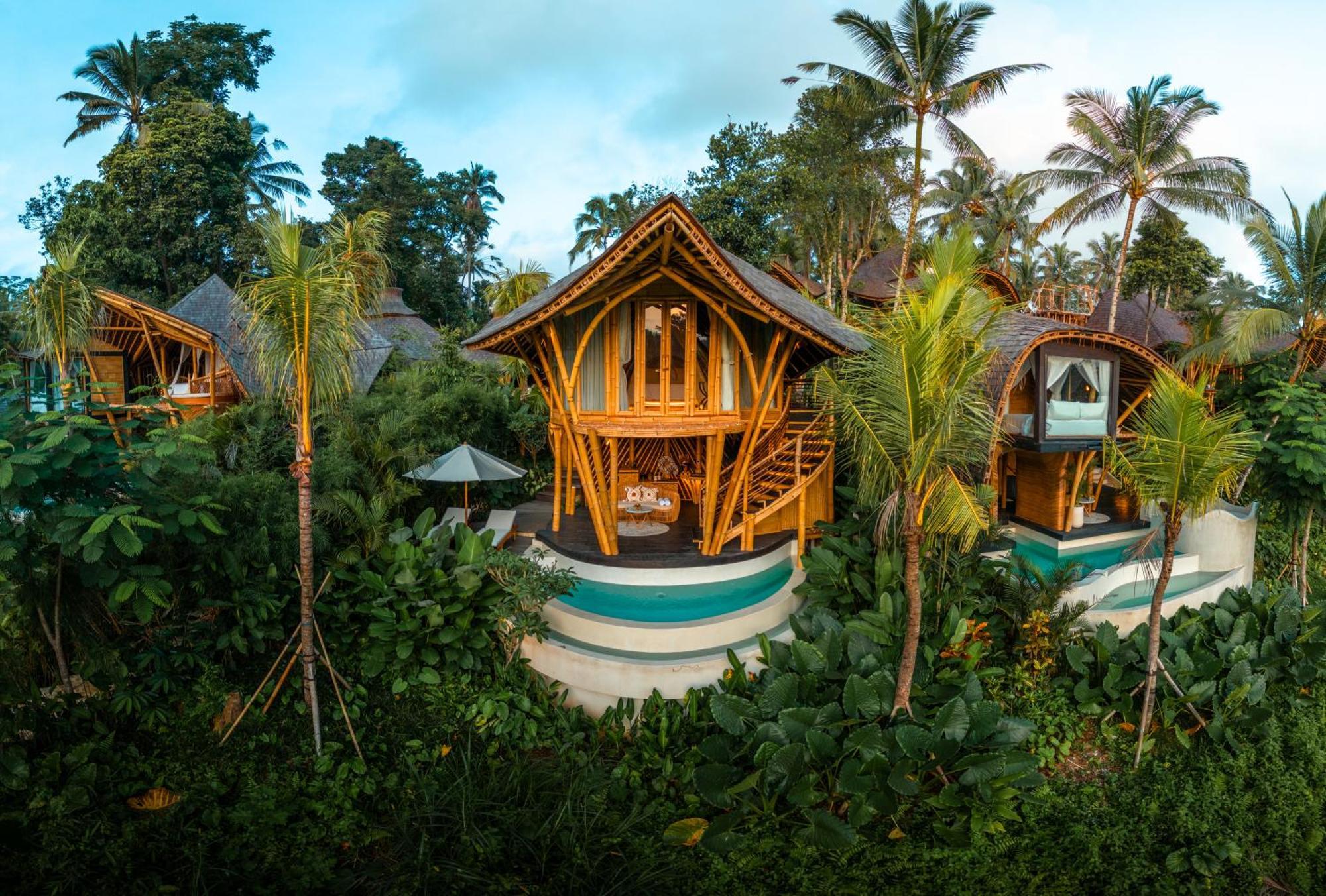 Bambootel Sawah View Ubud Exterior foto