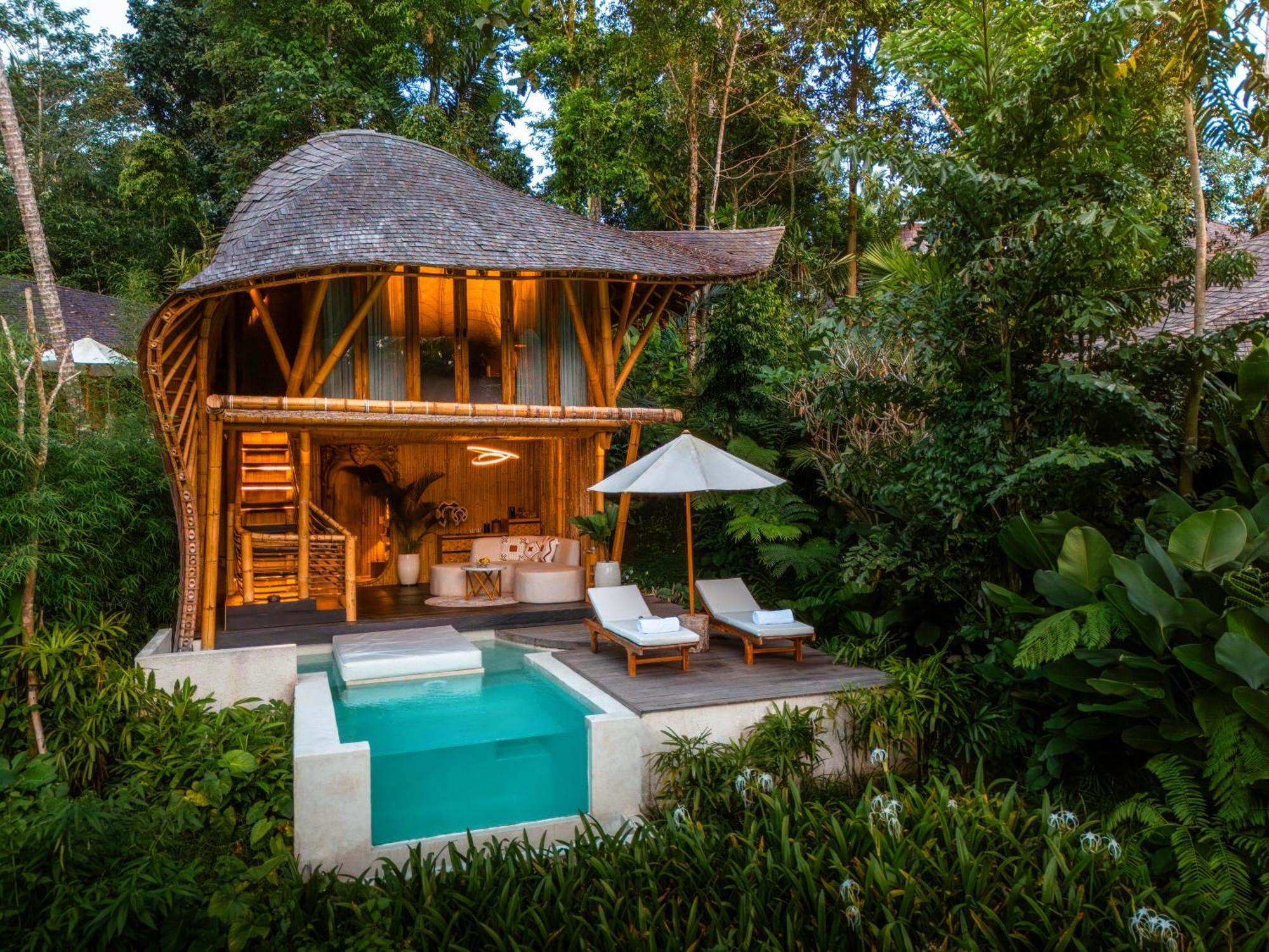 Bambootel Sawah View Ubud Exterior foto