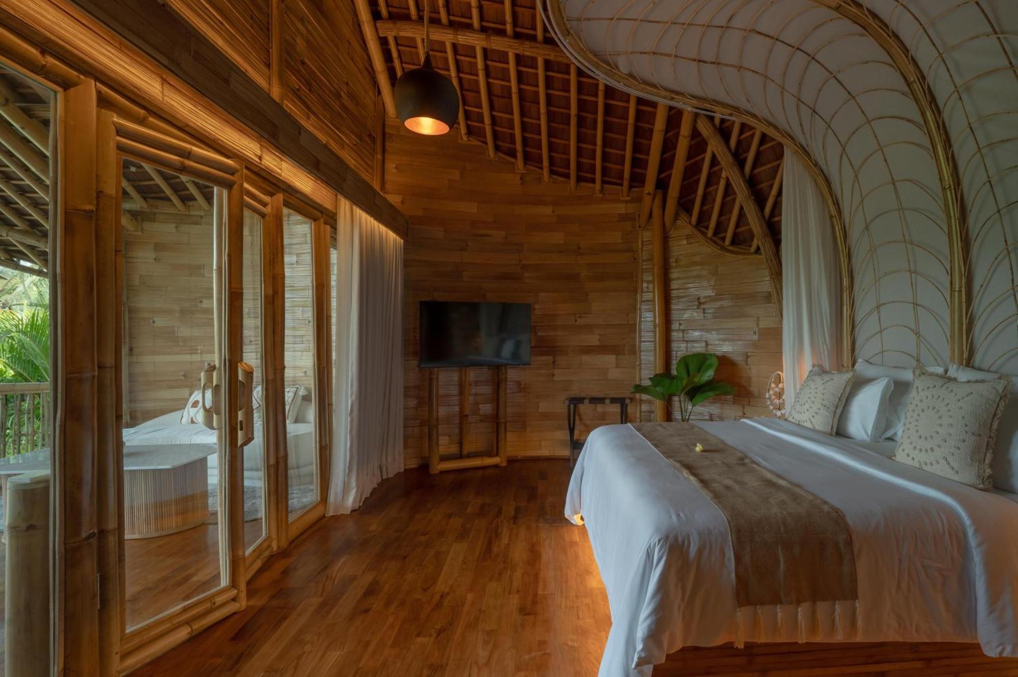 Bambootel Sawah View Ubud Exterior foto