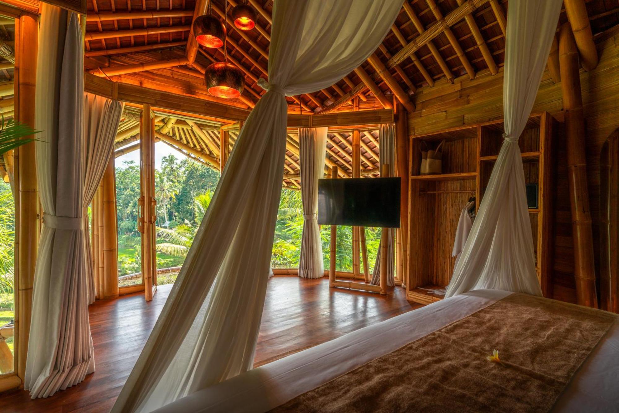 Bambootel Sawah View Ubud Exterior foto
