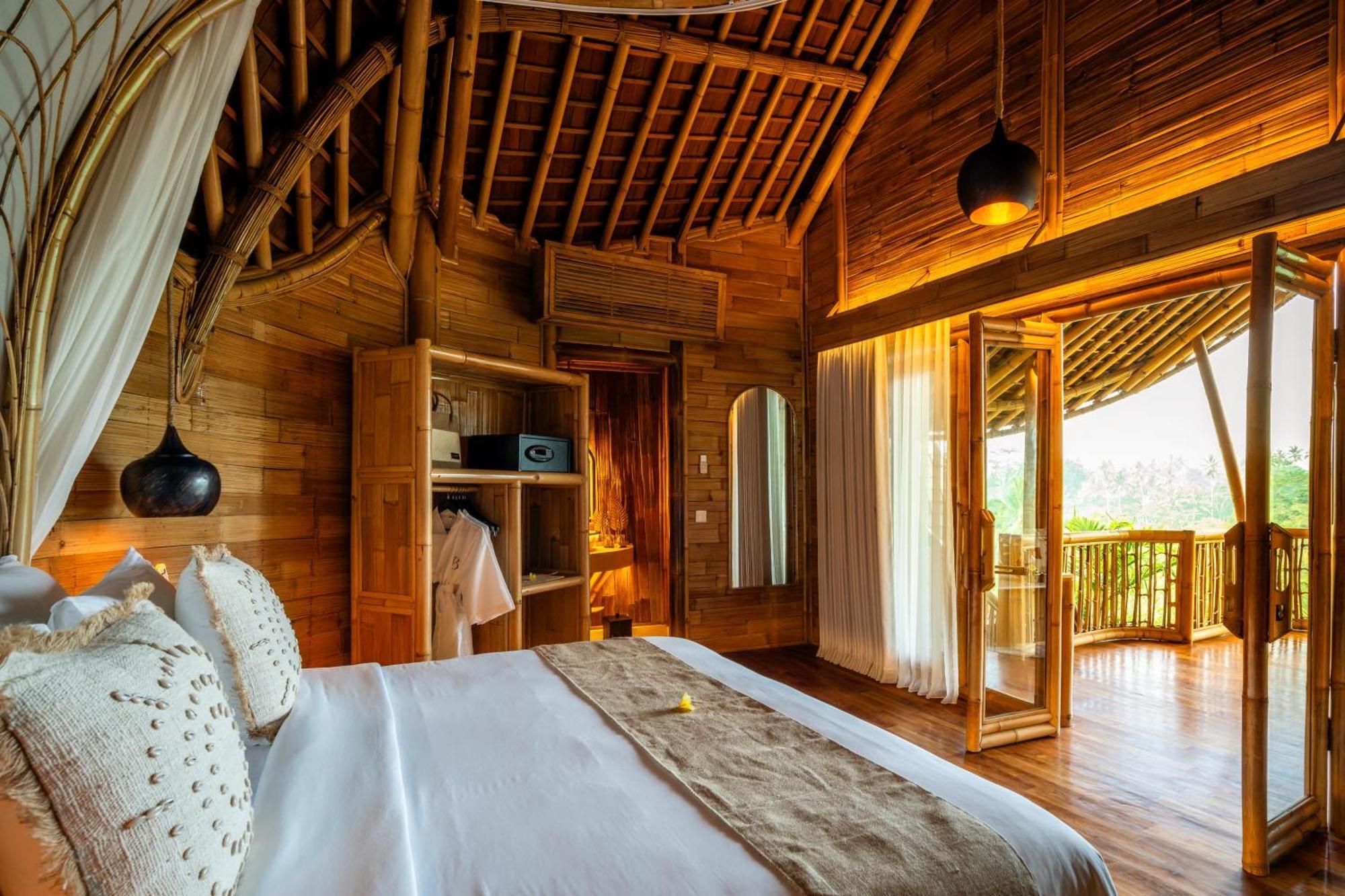 Bambootel Sawah View Ubud Exterior foto