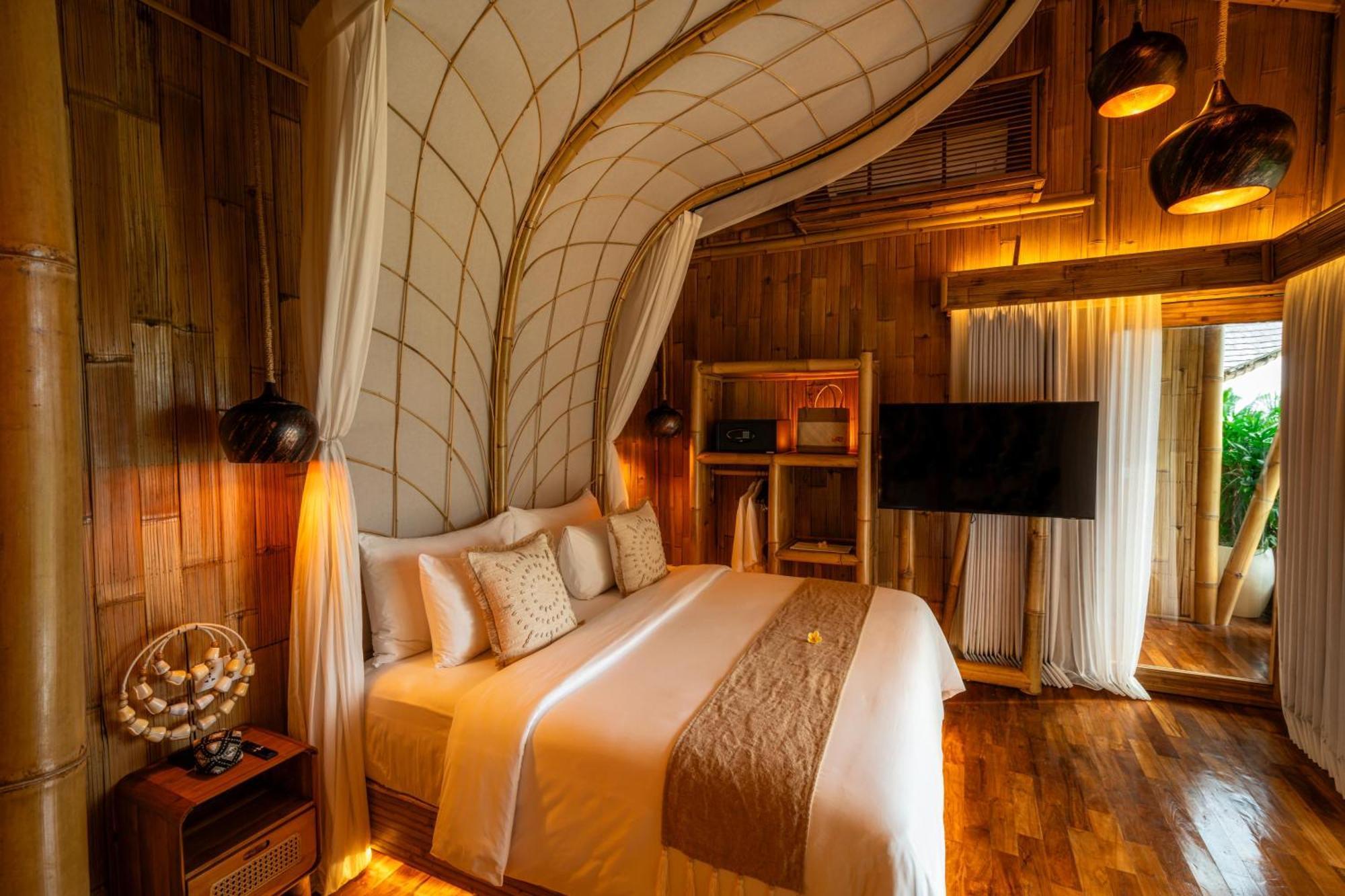 Bambootel Sawah View Ubud Exterior foto